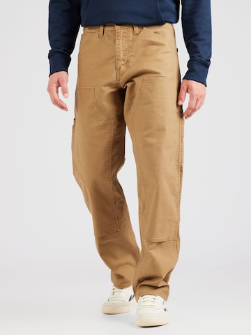 LEVI'S ® Lużny krój Jeansy 'Workwear 565 Dbl Knee' w kolorze brązowy: przód