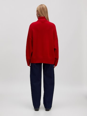 EDITED Trui 'Lahela' in Rood