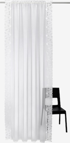 HOME AFFAIRE Curtains & Drapes in White: front