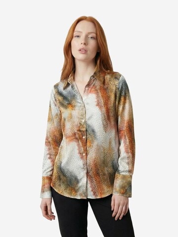 My fashion - Camisa em mistura de cores: frente