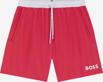 Pantaloncini da bagno 'Starfish 10259586 01 50514429' di BOSS in arancione: frontale