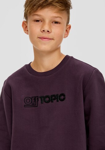 s.Oliver Sweatshirt in Purple