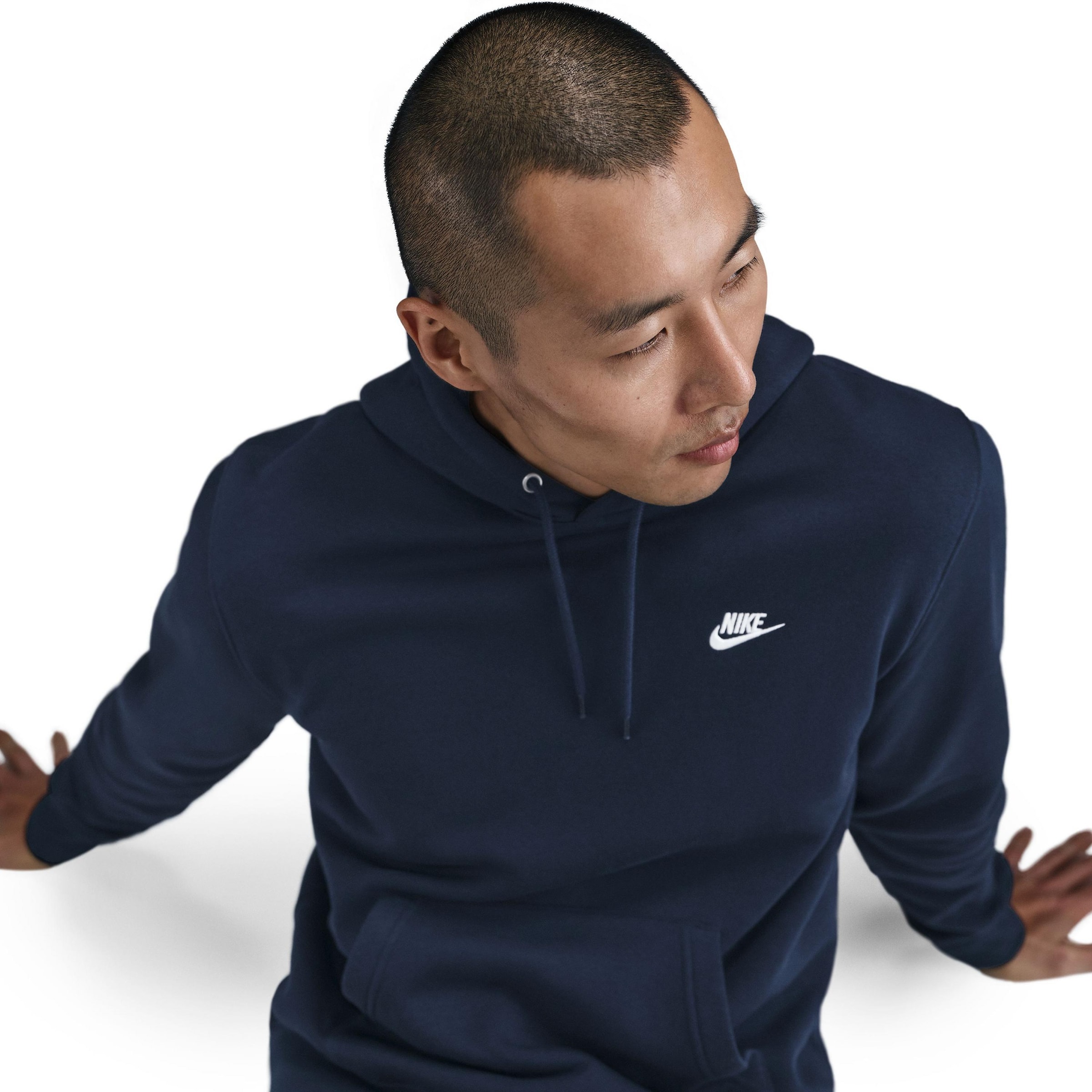 Nike Sportswear Sweatshirt 'Club' in Blue