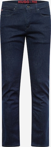 HUGO Red Regular Jeans '708' in Blauw: voorkant