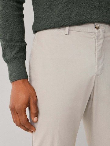 Hackett London Slim fit Pleated Pants in Beige