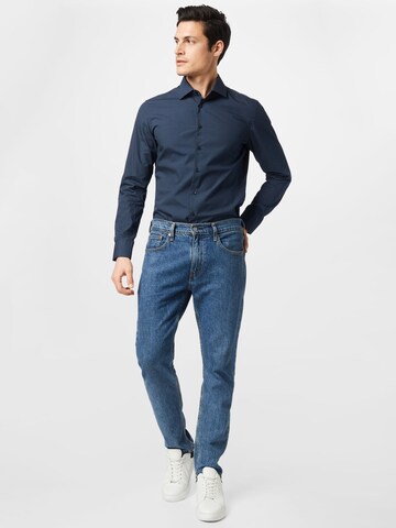 SEIDENSTICKER Slim Fit Hemd in Blau