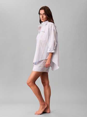 Calvin Klein Slaapshirt in Blauw