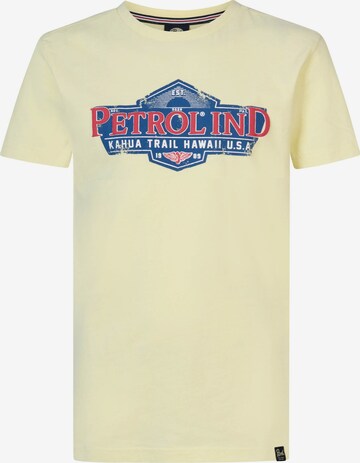Petrol Industries Shirt 'Driftwave' in Yellow: front
