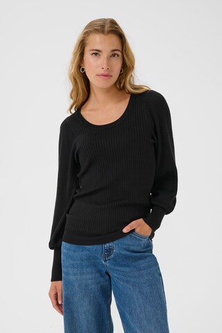 Kaffe Sweater 'Dora' in Black: front
