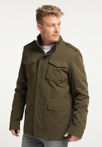 MO Between-Season Jacket in Green: front