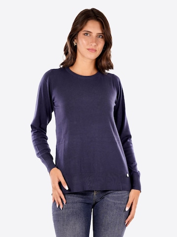Yes Zee Sweater 'Maglia' in Blue