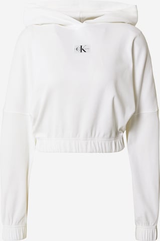 Felpa di Calvin Klein Jeans in bianco: frontale