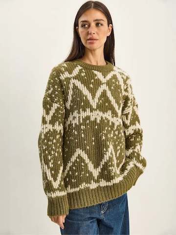 Pull-over 'Pullover' Bianco Lucci en vert