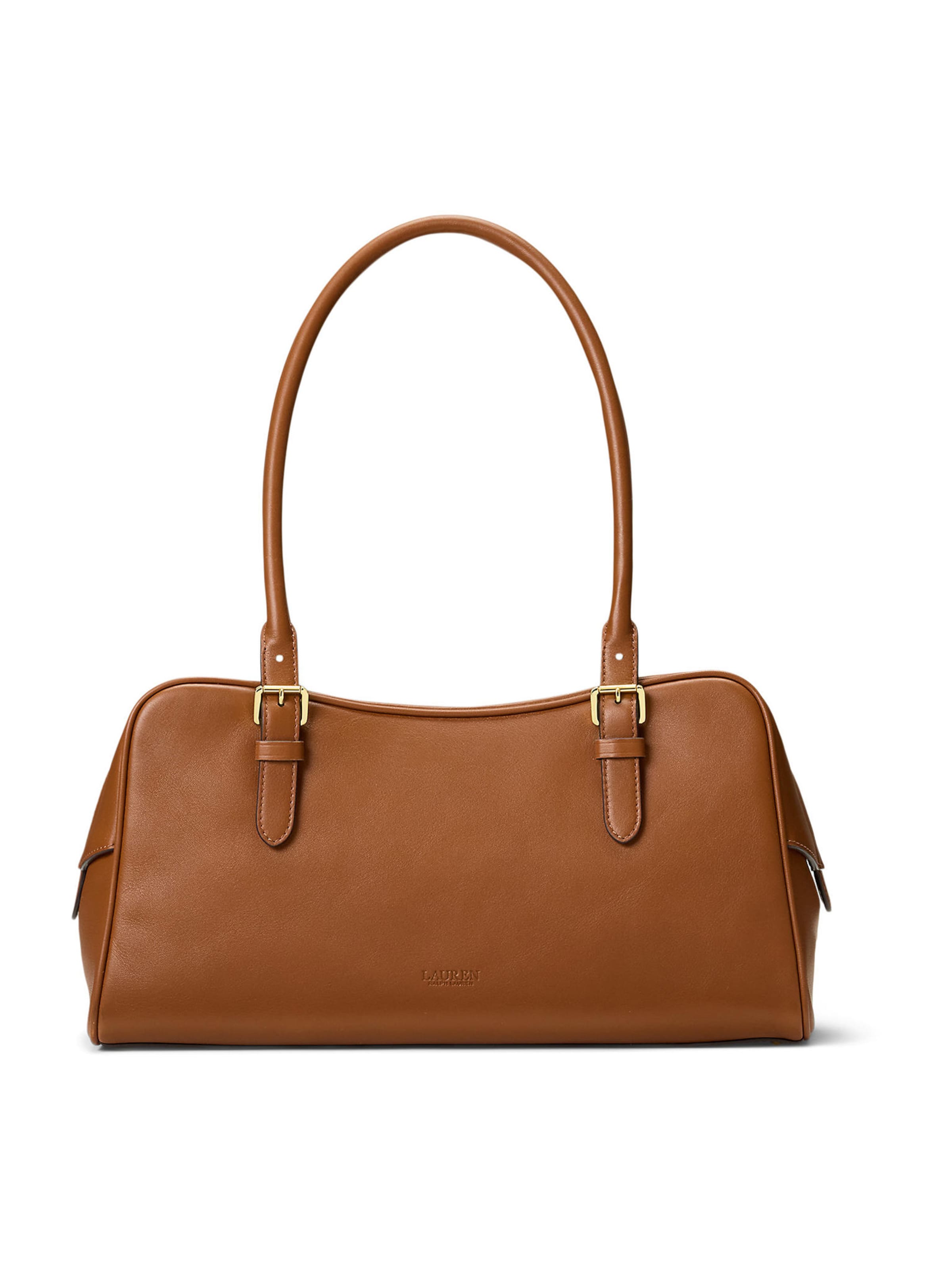 Lauren Ralph Lauren - Mala de ombro em castanho
