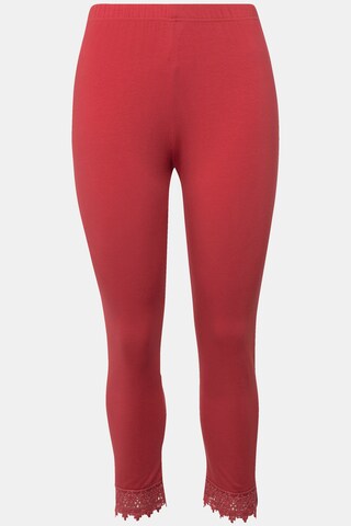 Pantalon Ulla Popken en rouge : devant