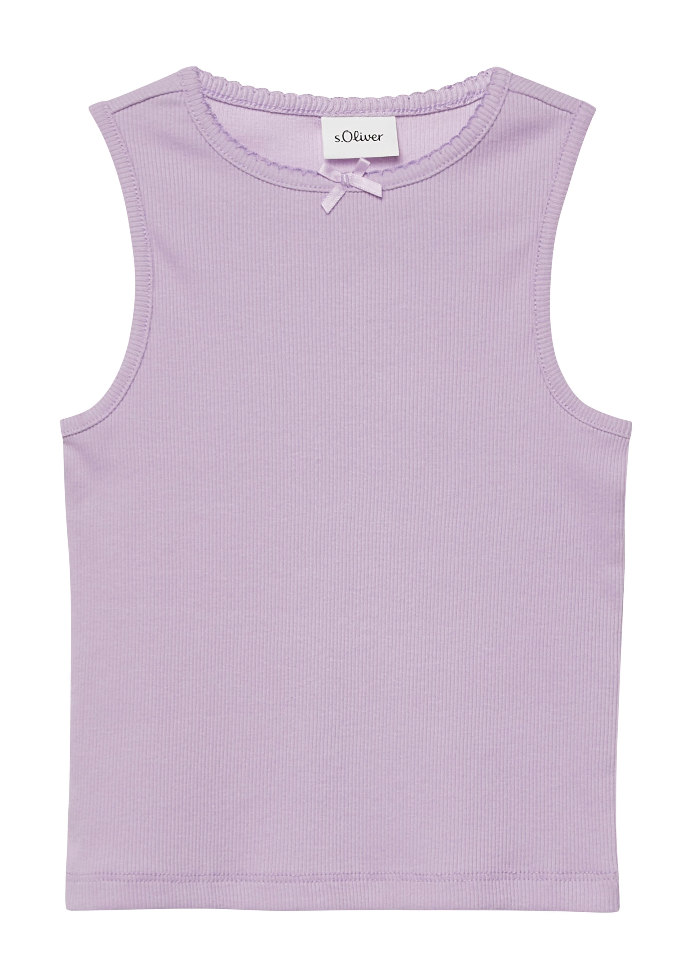 s.Oliver Shirt in Lila: voorkant