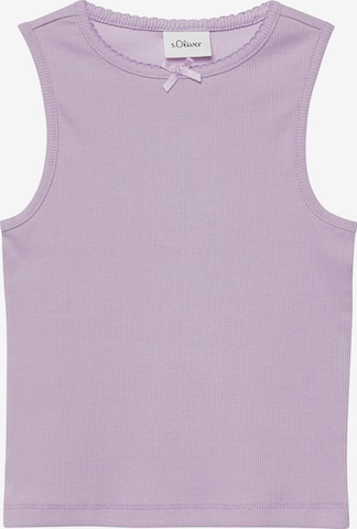 s.Oliver Shirt in Lila: voorkant