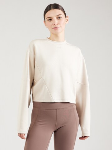 Aim'n Sportsweatshirt 'Comfy' in Beige: Vorderseite