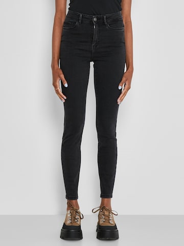 Noisy may Skinny Jeans in Zwart: voorkant