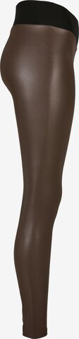 Skinny Leggings Urban Classics en marron