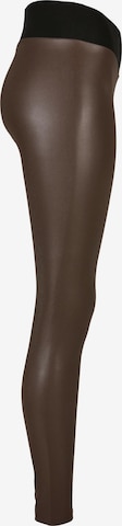 Urban Classics Skinny Leggings in Brown