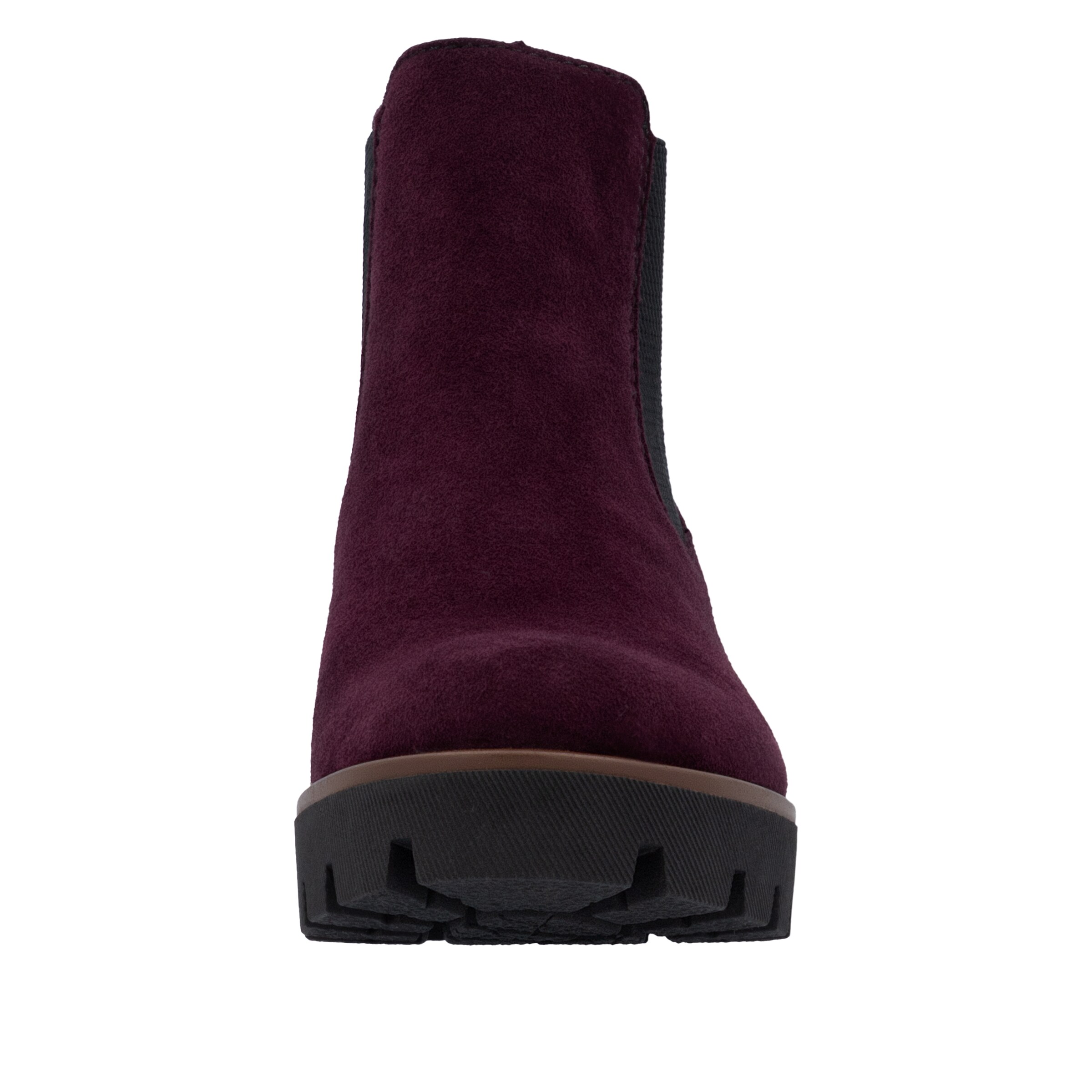 Chelsea Boots Rieker en rouge