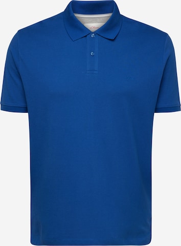 s.Oliver Shirt in Blauw: voorkant