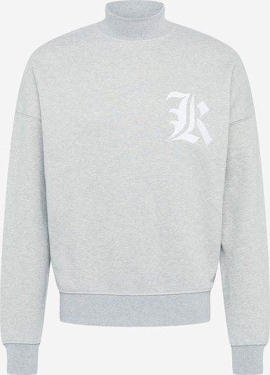 ABOUT YOU x Mero Sweatshirt 'OV Crewneck K' in de kleur Grijs, Productweergave