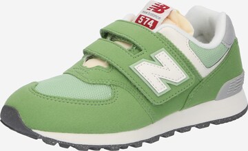 new balance Sneakers '574' in Groen: voorkant