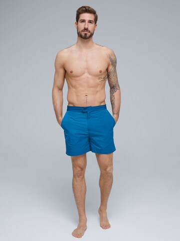 Shorts de bain 'Bela' ABOUT YOU x Kevin Trapp en bleu