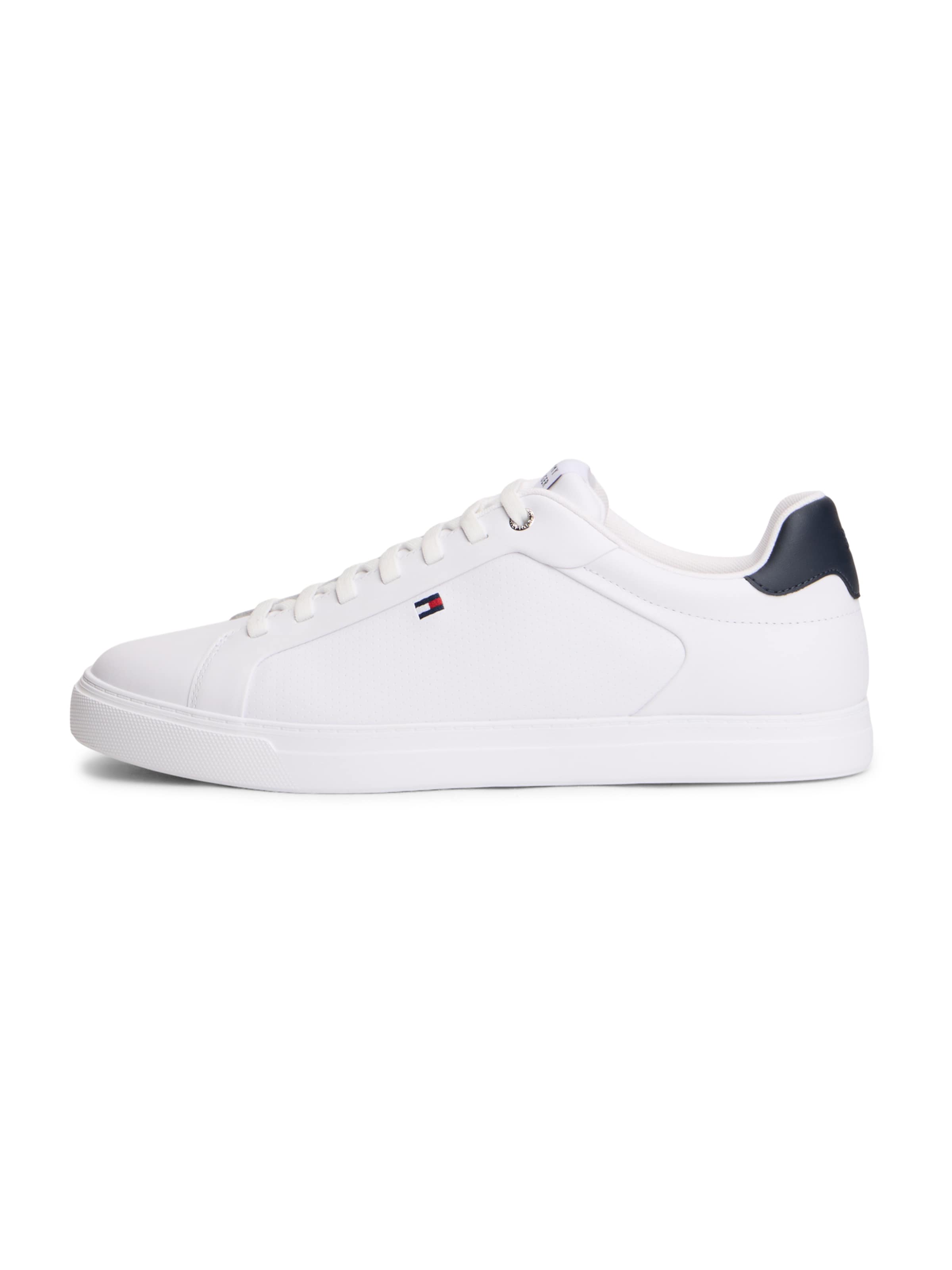 Baskets basses 'ICON COURT' TOMMY HILFIGER en blanc : devant