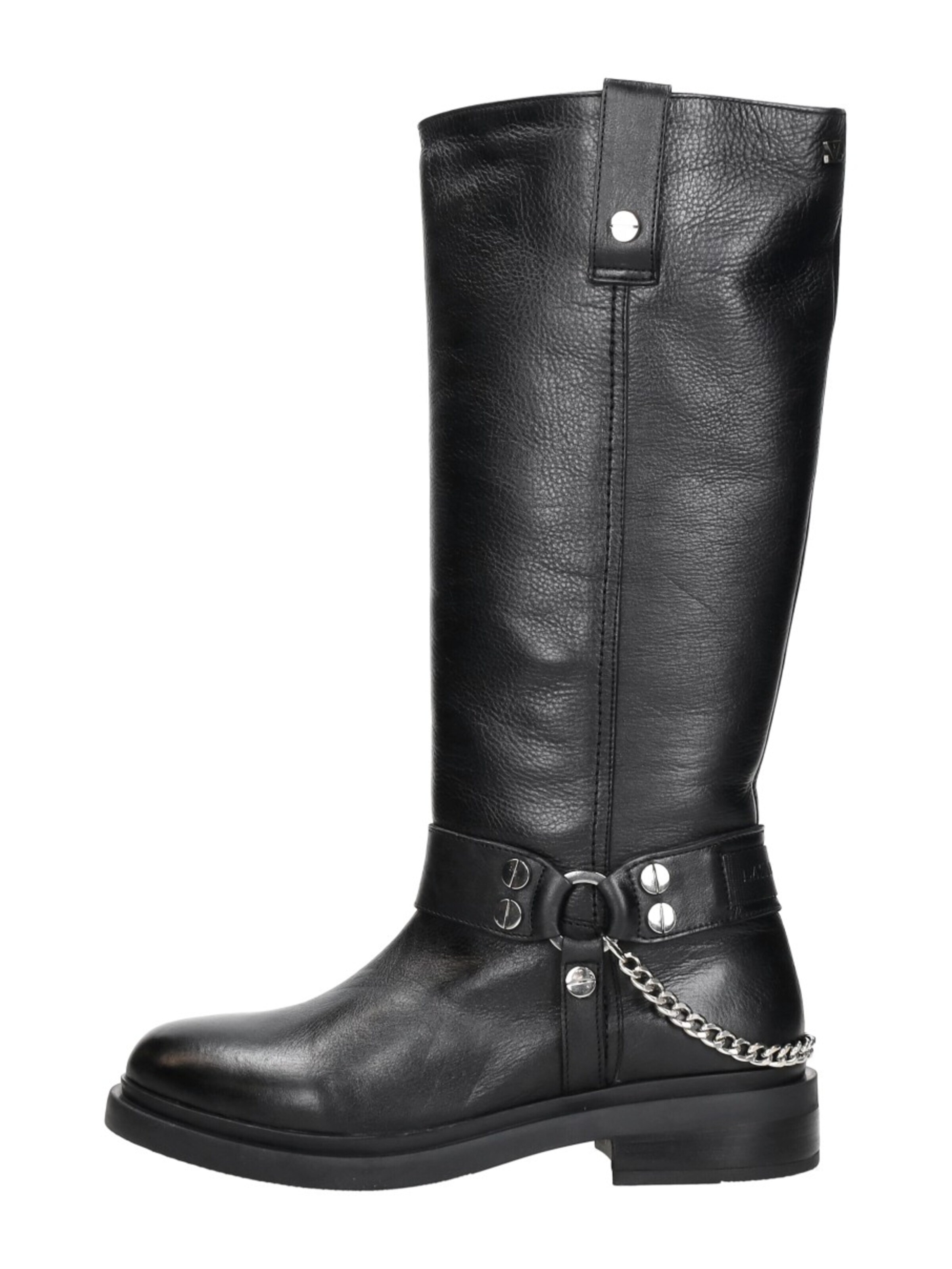 LAZAMANI Boots 'Leslie' in Black: front