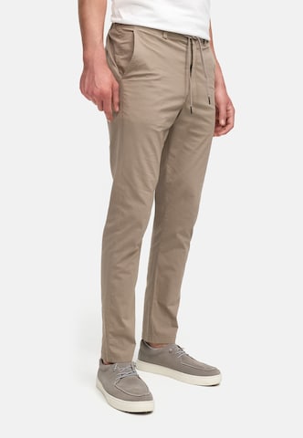 Regular Pantalon chino ' Warren' Kronstadt en marron