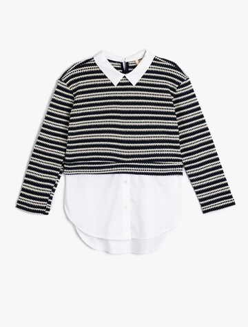 Koton Sweatshirt in Blue: front