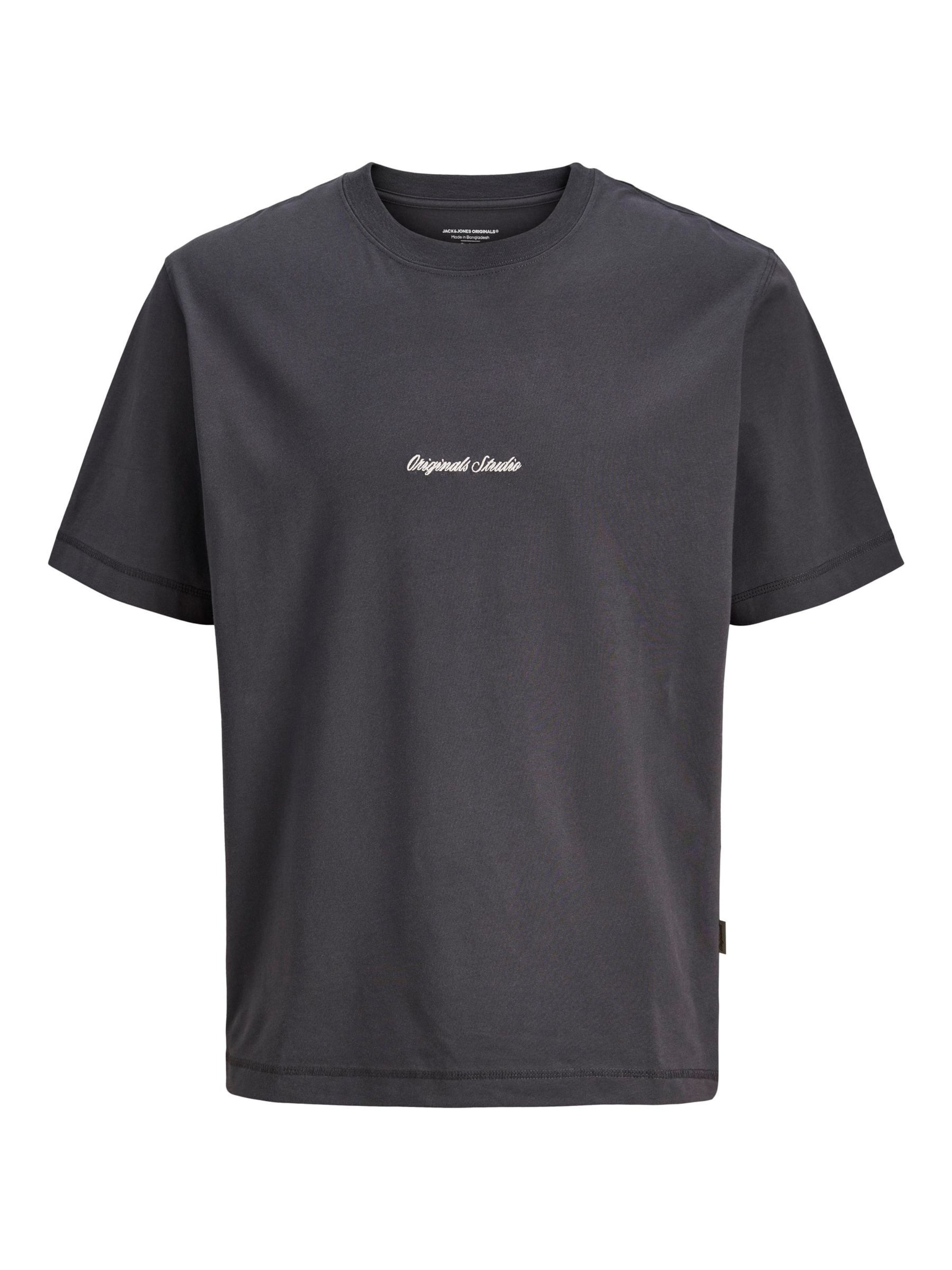JACK & JONES T-Shirt 'JORNorrebro' in Grau: Vorderseite