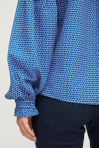 PULZ Jeans Blouse 'Savino' in Blue