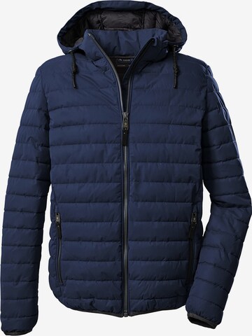 KILLTEC Between-Season Jacket in Blue: front