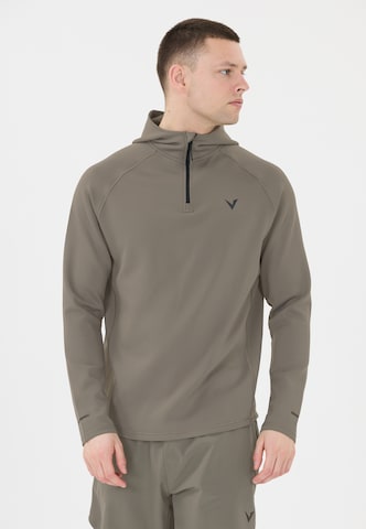 Virtus Functioneel shirt 'Allister' in Grijs: voorkant