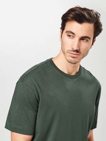 SELECTED HOMME T-Shirt 'GILMAN' in Grün