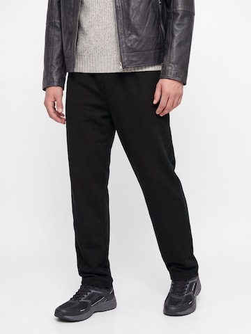 JACK & JONES Regular Pants 'JACOLLIE' in Black: front