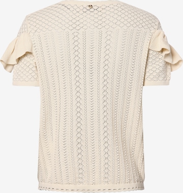 MOS MOSH Sweater in Beige: front