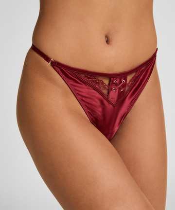Hunkemöller String 'Catherine' in Red: front