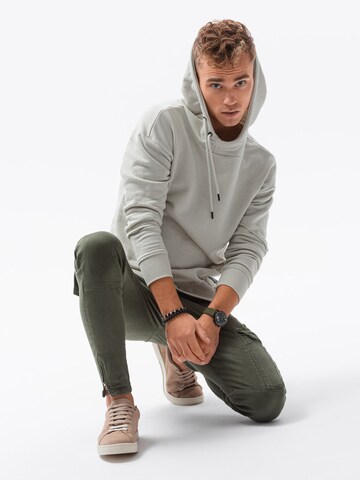 Sweat-shirt 'B1187' Ombre en gris