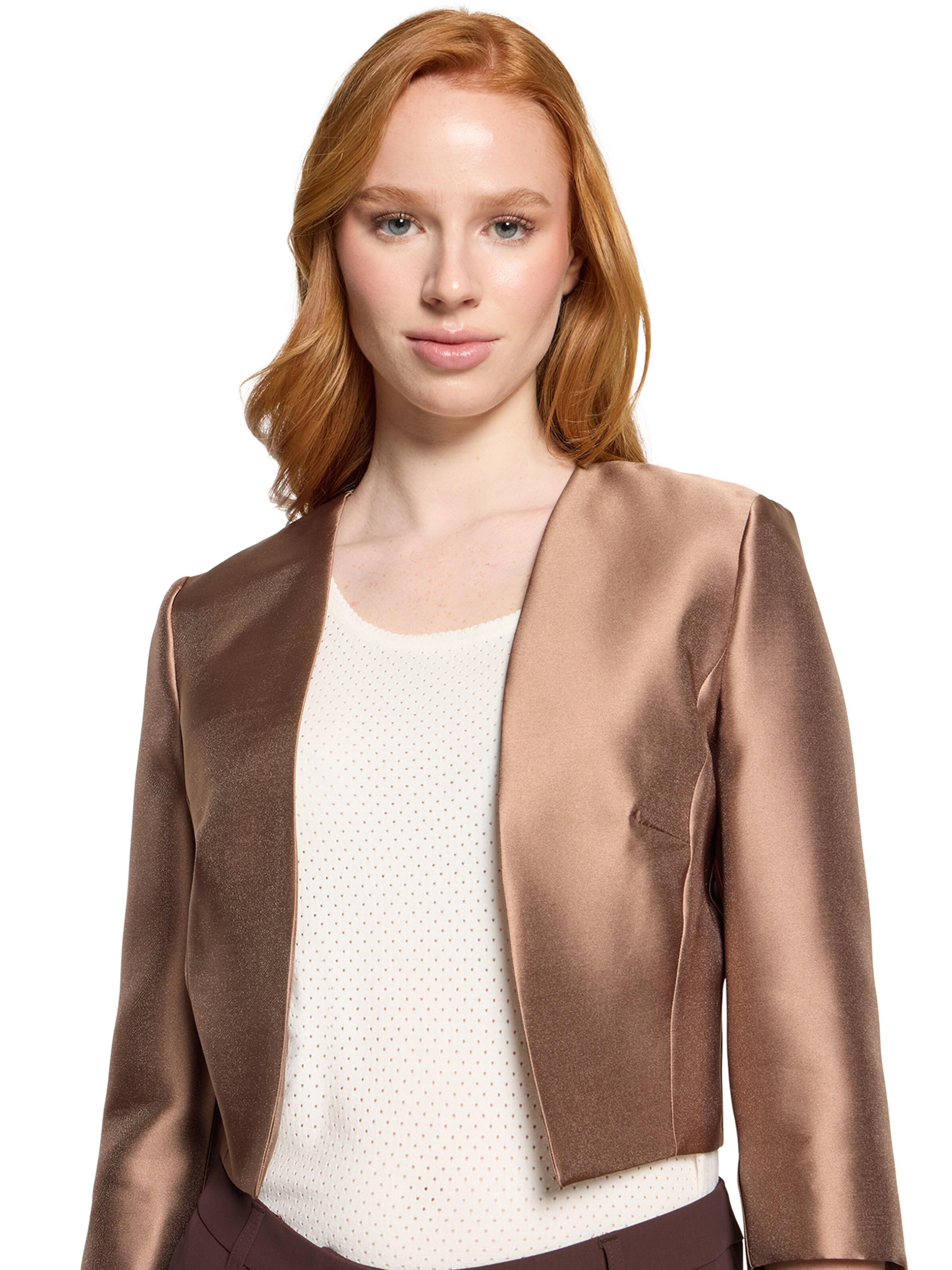 Boléro Vera Mont en marron