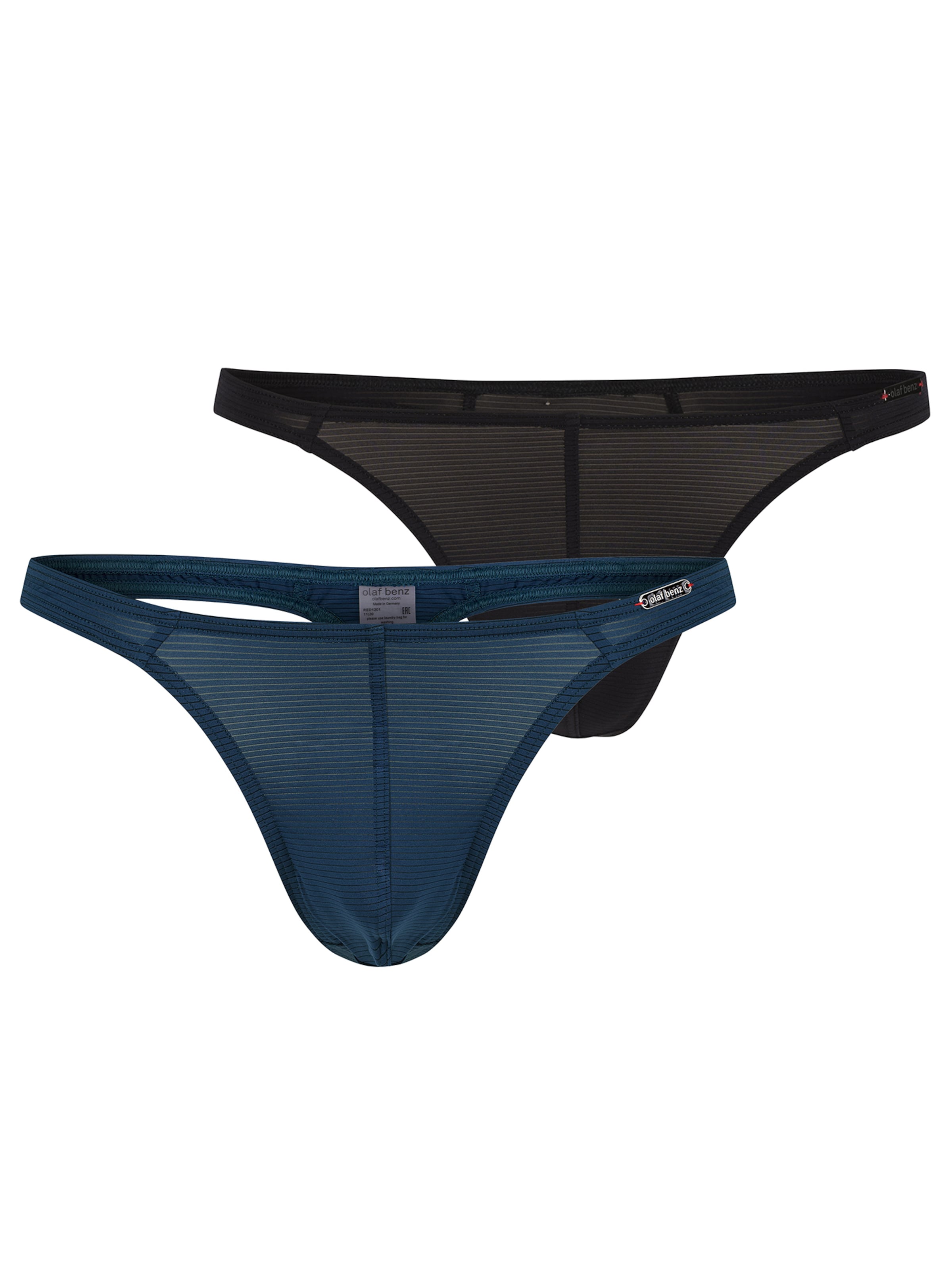 Olaf Benz String ' RED1201 Ministring ' in Blau: Vorderseite