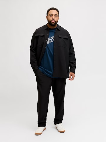 Jack & Jones Plus Shirt 'JCOFUSION' in Blue