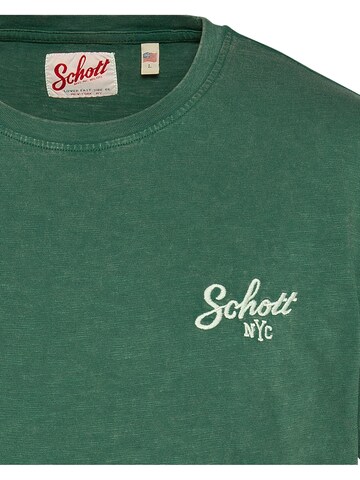 Schott NYC Shirt in Green