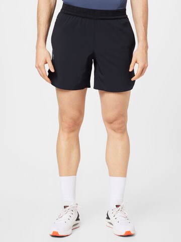 Regular Pantaloni sport 'Peak' de la UNDER ARMOUR pe negru: față