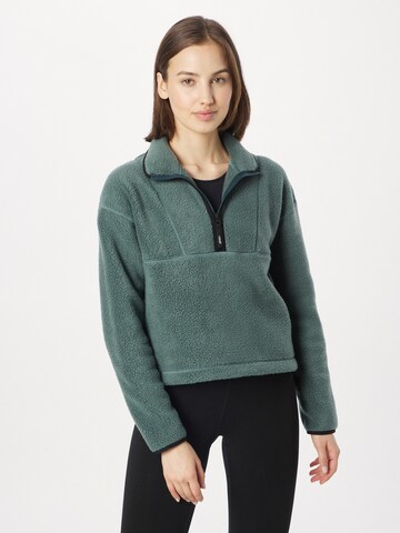 Casall Sports sweater in Green: front