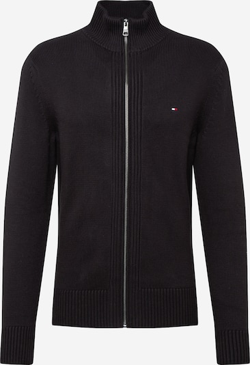TOMMY HILFIGER Strickjacke in schwarz, Produktansicht